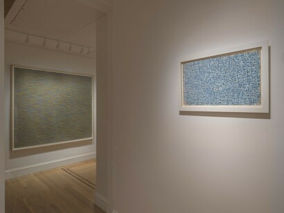 Phong H. Bui and Sol LeWitt, exhibition view. Courtesy of Craig Starr Gallery