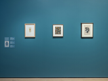 Woven histories, textiles and modern abstraction, exhibition view. Courtesy of MoMA