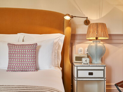 Soho House Barcelona, large bedroom, Spain