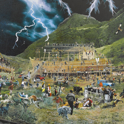 Noah's Ark III, 176x144 cm, Precious Light. Courtesy of Dadiani Fine Art