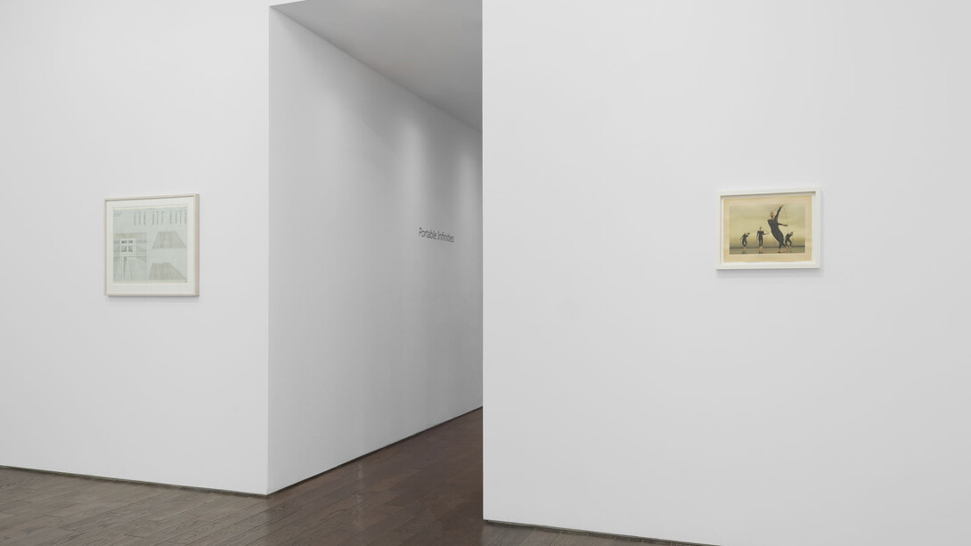 Various artists, Portable infinities, exhibition view. Courtesy of Ceysson and Bénétière Gallery 