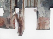 Anna Caruso, Senza titolo, 75 x 100 cm, acrilico su tela, 2013