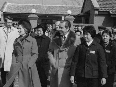 Richard Nixon and his wife, Pat Nixon, embarked on a groundbreaking diplomatic tour of China in 1972, reshaping international relations