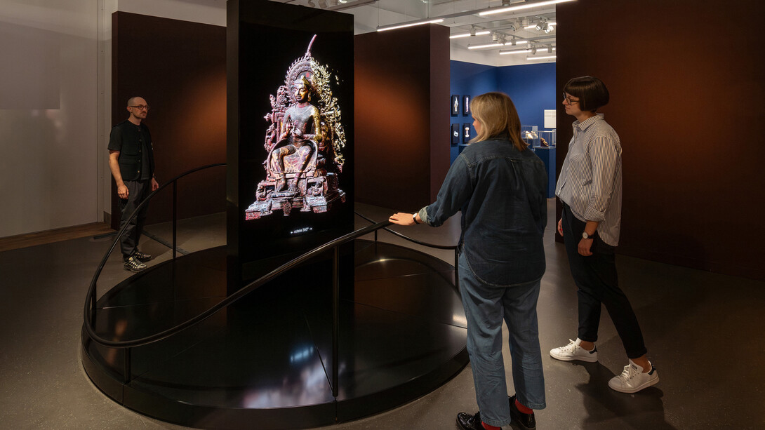 Museum of the future – 17 esperimenti digitali, vista della mostra. Per gentile concessione del Museum für Gestaltung