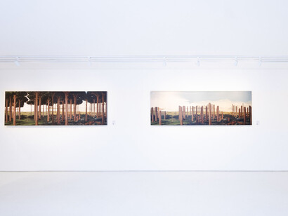 José Manuel Ballester, Sobre aquilo que permanece invisível, vista da exposição. Cortesia da DAN Galeria