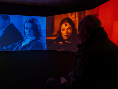Verschiedene künstler, Visual echoes, ausstellungsansicht. Mit freundlicher genehmigung des Museums der Moderne