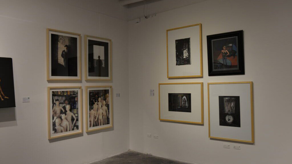 Heterotopías, vista de exhibición. Cortesía de Espacio El Dorado