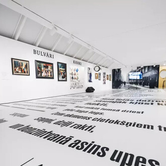 Various artists, Wandering the streets: urban visions of Latvian modernists, exhibition view. Courtesy of Latvian National Museum of Art