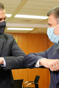 Pedro Sánchez, presidente del gobierno español, y Leopoldo López se reúnen 