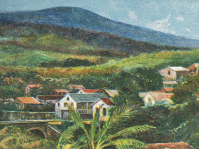 Desde su inicio fue un espectáculo mestizo o, como dirían en Puerto Rico, “jíbaro”.En la lengua de Cervantes. 
Autor desconocido, 1903. Bajamón, Puerto Rico