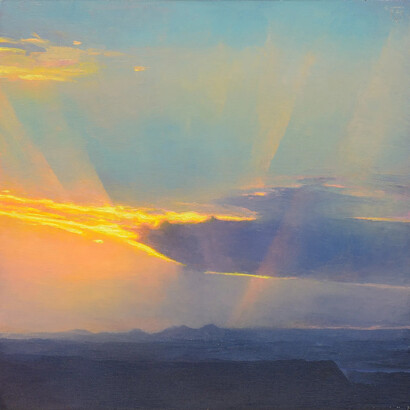 Rich Bowman, One evening (detail). Courtesy of Bonner David Galleries