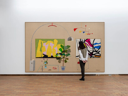 Loji Höskuldsson, Neighbours, exhibition view. Courtesy of V1 Gallery