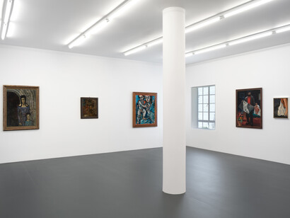 Francis Picabia, Femmes, exhibition view. Courtesy of Michael Werner Gallery