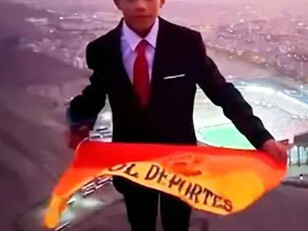 La espontaneidad y el carisma de Pol Deportes lo llevaron a los medios nacionales y finalmente a recibir apoyo del presidente para iniciar estudios superiores