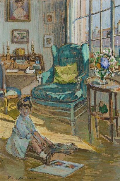 Bessie Davidson, An interior, c. 1920. Courtesy of Art Gallery of NSW