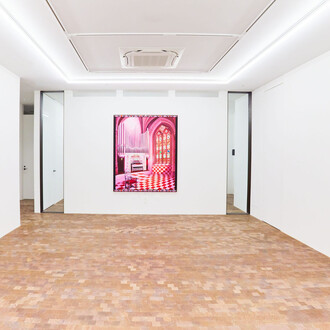 Rachael Tarravechia, Heaven sent, vue de l'exposition. Avec l'aimable autorisation de Ceysson & Bénétière