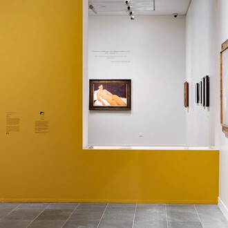 Berthe Weill, Galerista de vanguardia, vista de exhibición. Cortesía del Musée de l'Orangerie
