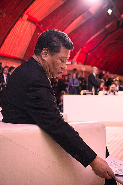  Nationalistisches Bewusstsein wird gezielt durch Bildung, Medien und Außenpolitik gefördert. Bild: Xi Jinping