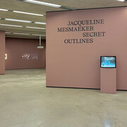 Jacqueline Mesmaeker, Secret outline, exhibition view. Courtesy of Generali Foundation
