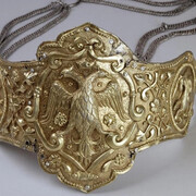 The double-headed eagle: the russian coat of arms of the 15th-21st centuries. Courtesy of Moscow Kremlin Museum