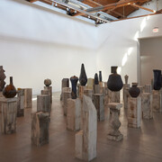 Theaster Gates, Oh, you’ve got to come back to the city, exhibition view. Courtesy of Gray Gallery