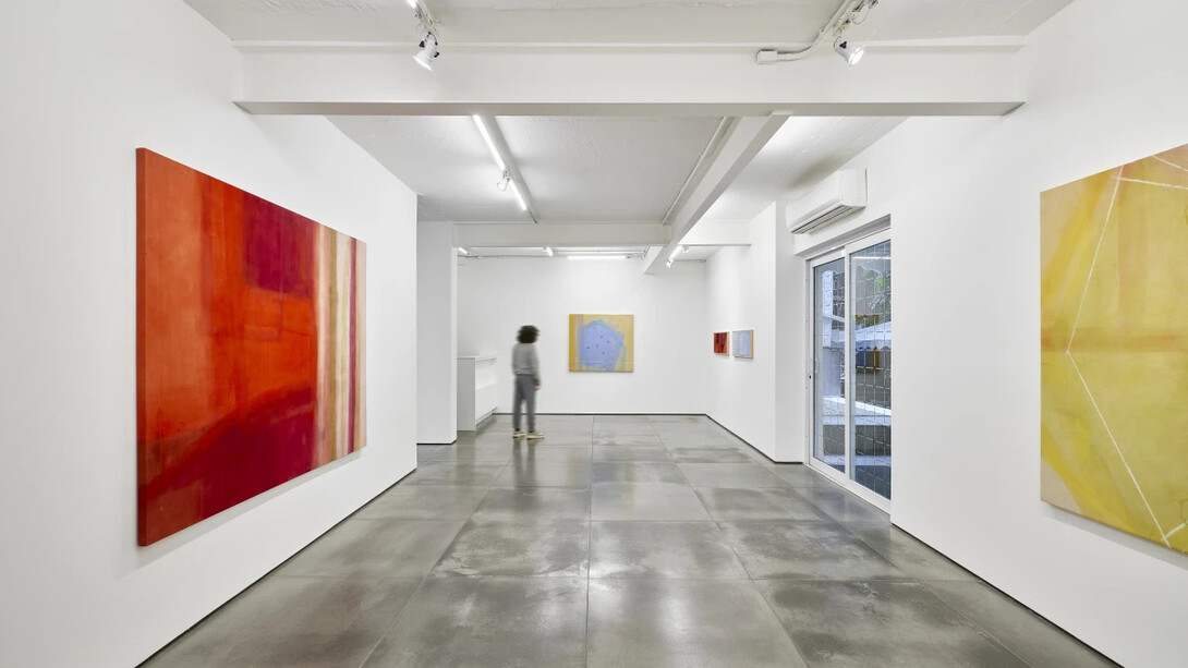 Karin Lambrecht, A intimidade da luz, vista da exposição. Cortesia da Galeria Nara Roesler
