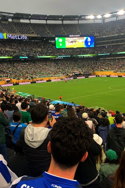 Partita Palmeiras-Porto al MetLife Stadium di East Rutherford, New Jersey, U.S.A.