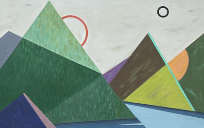 Yeong-Hi Paik, View from train III (detail). Courtesy of Kate Oh Gallery