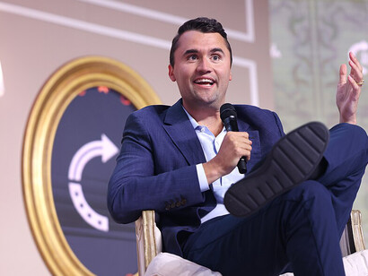 Charlie Kirk addresses attendees at the 2025 Young Women’s Leadership Summit, Gaylord Texan Resort & Convention Center, Grapevine, Texas