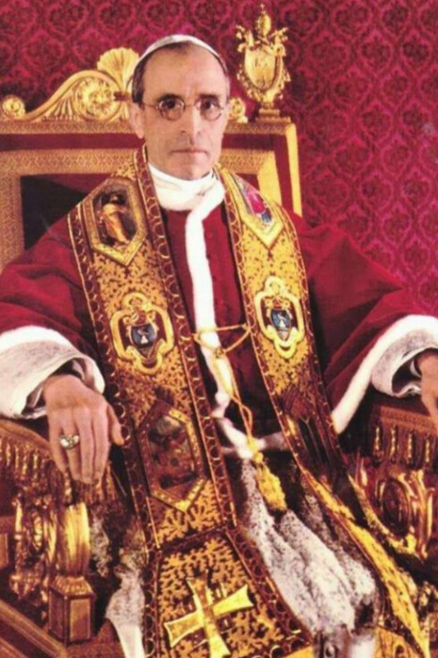 Pope Pius XII (Italian: Pio XII; born Eugenio Maria Giuseppe Giovanni Pacelli; 2 March 1876 – 9 October 1958) served as head of the Catholic Church and sovereign of Vatican City from 2 March 1939 until his death on 9 October 1958. He was also the most recent pope to adopt the pontifical name Pius