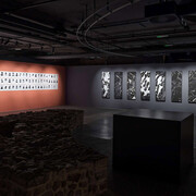 Temporary address, exhibition view. Courtesy of Jakopič Gallery