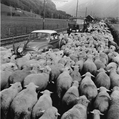 Arnold Odermatt, Wolfenschiessen, 1959. Mit freundlicher genehmigung der Galerie Springer. Copyright: Urs Odermatt, Windisch