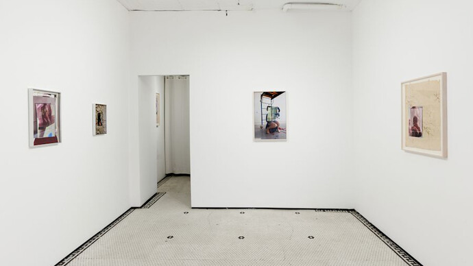 Cortney Andrews, Soft proof, exhibition view. Courtesy of Marinaro