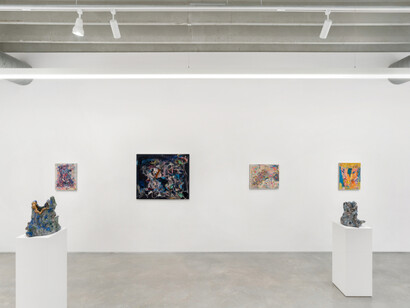 Andrew Casto and Ali Smith, Despite all, exhibition view. Courtesy of Mindy Solomon