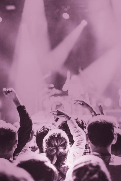 La relación con el público es fundamental en cada concierto