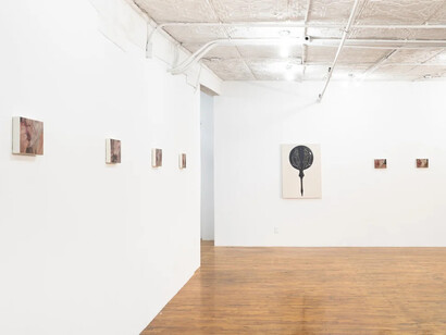 Jen Mazza, Ceruse, exhibition view. Courtesy of Ulterior Gallery