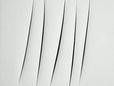 Lucio Fontana, Concetto spaziale, 1961