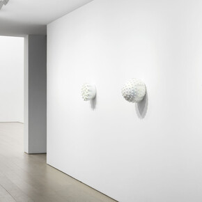 Monira Al Qadiri, Cosmic machine, exhibition view. Courtesy of Perrotin Gallery