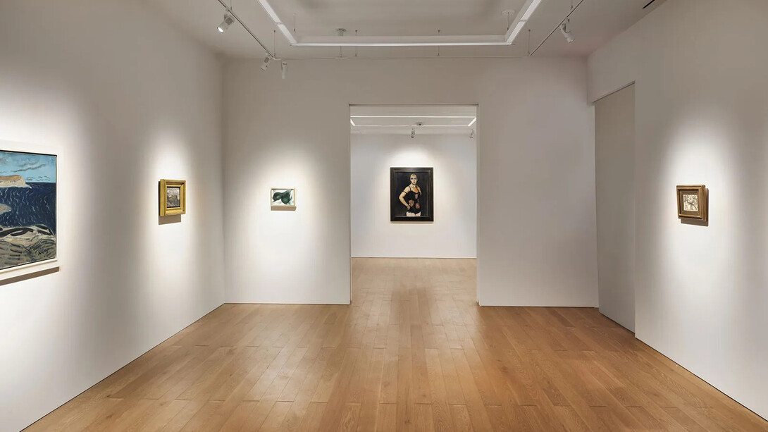 Various artists, American modernism from the estate of a private collector, exhibition view. Courtesy of Schoelkopf Gallery 