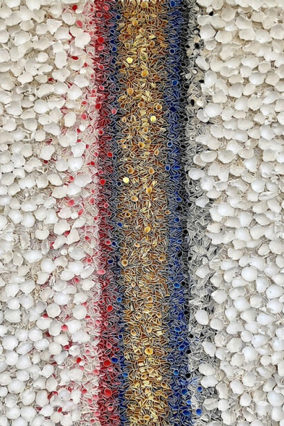 Priscilla Robinson, Divided light (detail), 2025. Courtesy of Wally Workman Gallery