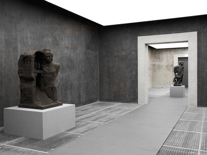 Daniel Arsham, Memory index, exhibition view. Courtesy of König Bergson