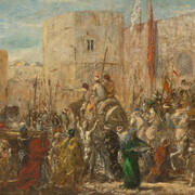 Marius Bauer, De optocht (The parade) (detail), 1913. Courtesy of DAG