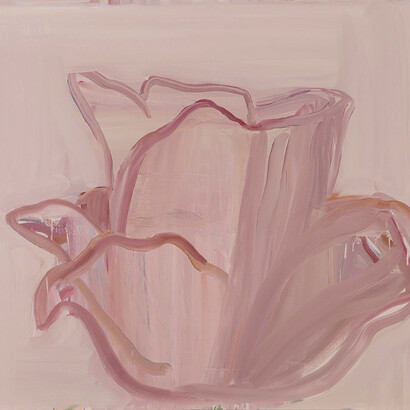 Pat Harris, Rose II, 2024. Courtesy of Taylor Galleries