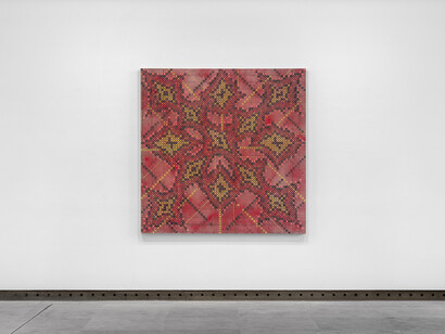 Ding Yi, Installation views, Constellations, Galerie Karsten Greve Paris, 2025. Photo by Nicolas Brasseur