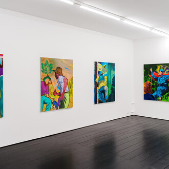 Max Werner, Sons, exhibition view. Courtesy of Contemporary Fine Arts 