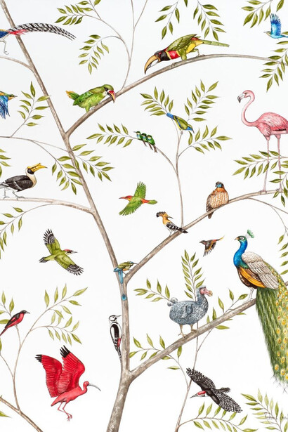 Rebecca Campbell, A good tree can lodge ten thousand birds - burmese proverb, 2025. Courtesy of Jonathan Cooper Gallery