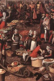 Una fiera in epoca medievale