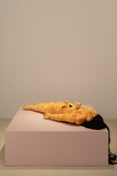 Varios artistas, À Gisèle, vista de exhibición. Cortesía de Travesía Cuatro