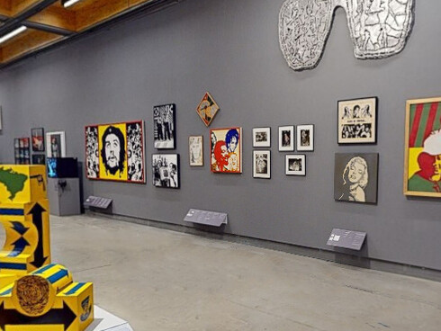 Various artists, Pop Brazil: avant-garde and new figuration, 1960-70, exhibition view. Courtesy of Pinacoteca