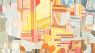 Hiroshima Nights, watercolour 16 x 12 cm, Mark Weighton 2025